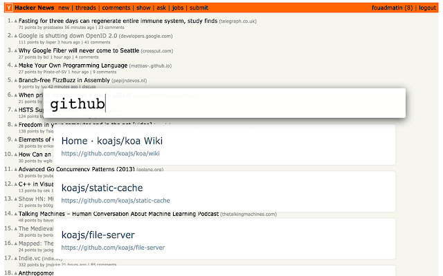 Tablight chrome谷歌浏览器插件_扩展第1张截图