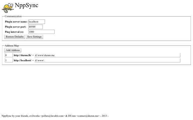 NppSync chrome谷歌浏览器插件_扩展第1张截图