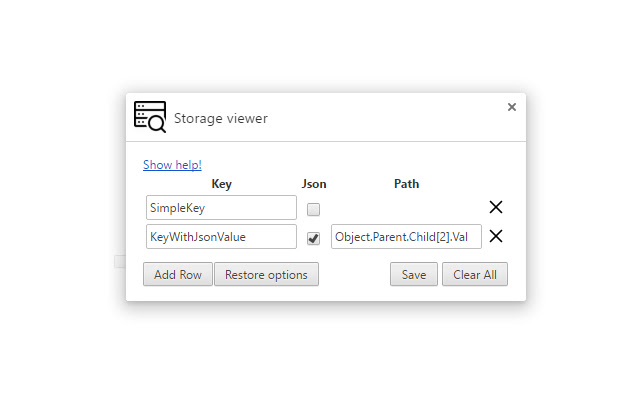 Storage viewer chrome谷歌浏览器插件_扩展第2张截图