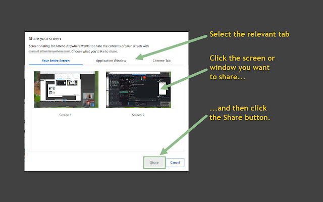 Screen sharing for attendanywhere.co.uk chrome谷歌浏览器插件_扩展第1张截图