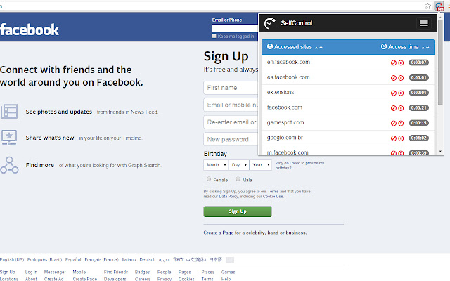 SelfControl chrome谷歌浏览器插件_扩展第2张截图