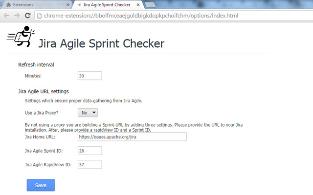 Jira Agile Sprint Checker chrome谷歌浏览器插件_扩展第3张截图