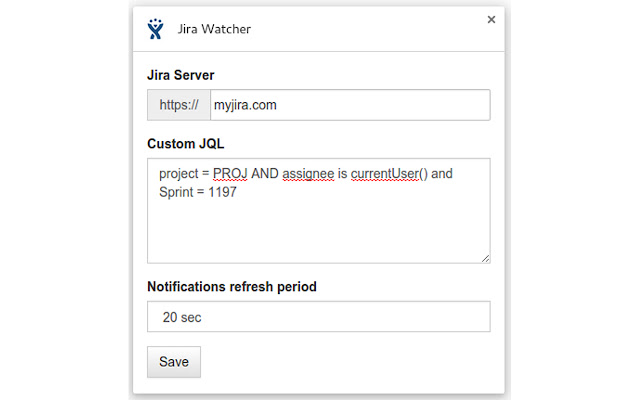 Jira Watcher chrome谷歌浏览器插件_扩展第3张截图