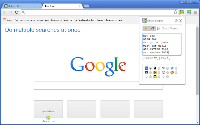 Gblog Search chrome谷歌浏览器插件_扩展第3张截图