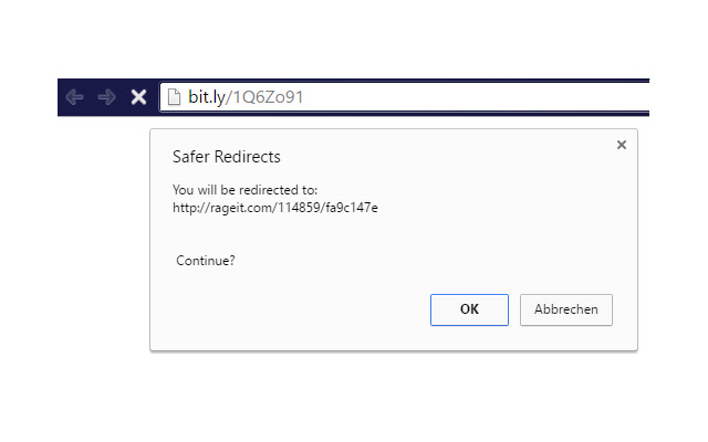 Safer Redirects chrome谷歌浏览器插件_扩展第2张截图