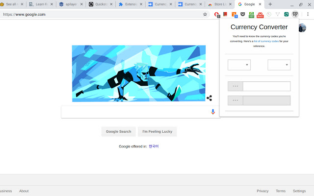 Popup Currency Converter chrome谷歌浏览器插件_扩展第4张截图