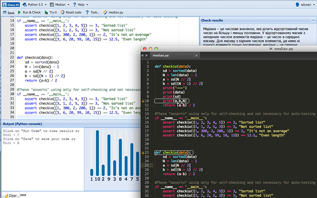 CheckiO chrome谷歌浏览器插件_扩展第1张截图
