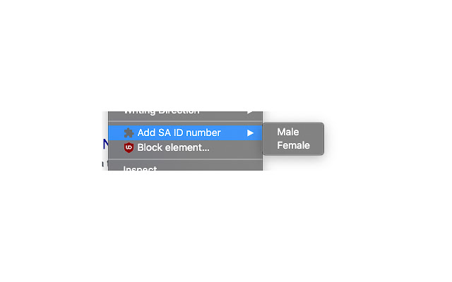 SA ID Number Tools chrome谷歌浏览器插件_扩展第2张截图