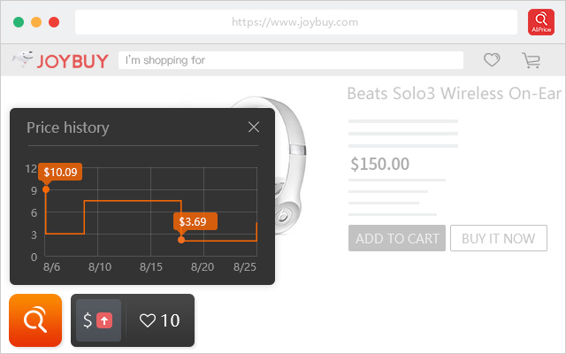 Joybuy Price Tracker chrome谷歌浏览器插件_扩展第2张截图