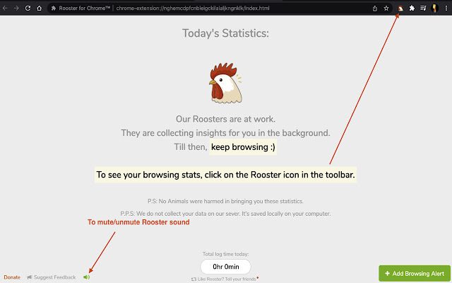 Rooster for Chrome™ chrome谷歌浏览器插件_扩展第1张截图