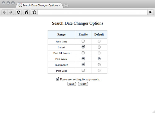 Search Date Changer chrome谷歌浏览器插件_扩展第2张截图