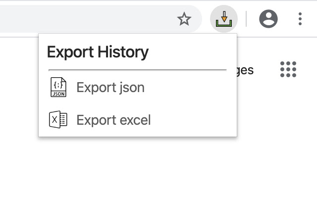 Export History Pro chrome谷歌浏览器插件_扩展第1张截图