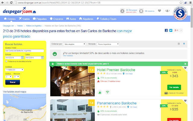 Despegar.com - Hoteles chrome谷歌浏览器插件_扩展第5张截图