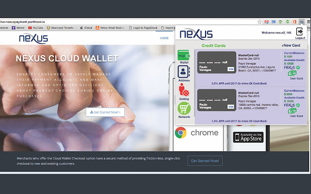 Nexus Payment chrome谷歌浏览器插件_扩展第1张截图