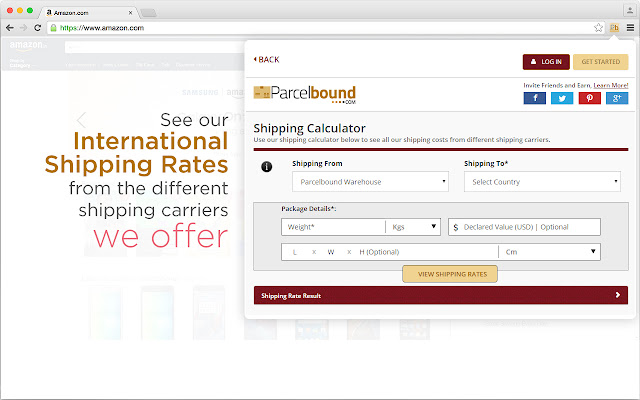 Parcelbound: Personal Shopper chrome谷歌浏览器插件_扩展第3张截图