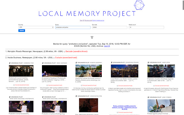 Local Memory Project chrome谷歌浏览器插件_扩展第1张截图