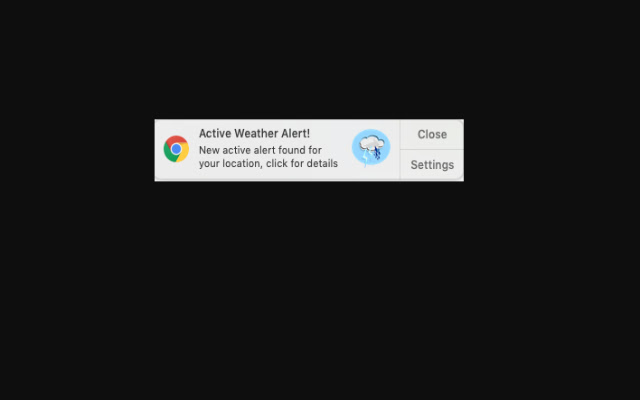 Weather Alerts chrome谷歌浏览器插件_扩展第3张截图