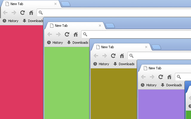 Random Colored New Tab chrome谷歌浏览器插件_扩展第1张截图