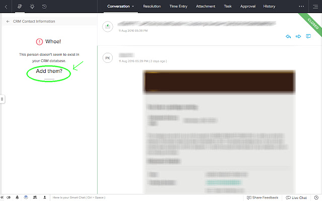 Venia Co. Zoho Contact Importer chrome谷歌浏览器插件_扩展第1张截图