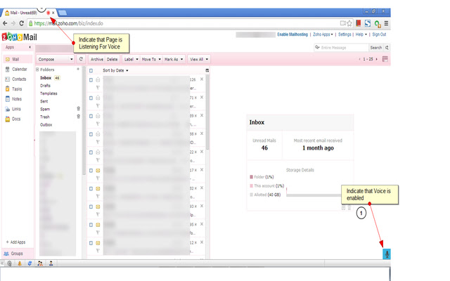 Zoho Mail VoicZ chrome谷歌浏览器插件_扩展第2张截图