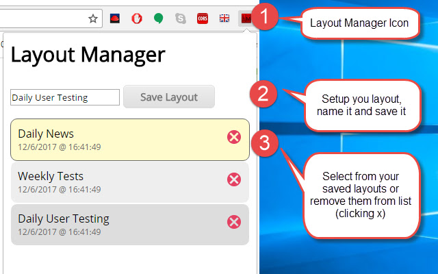 Multi Layout Manager chrome谷歌浏览器插件_扩展第2张截图