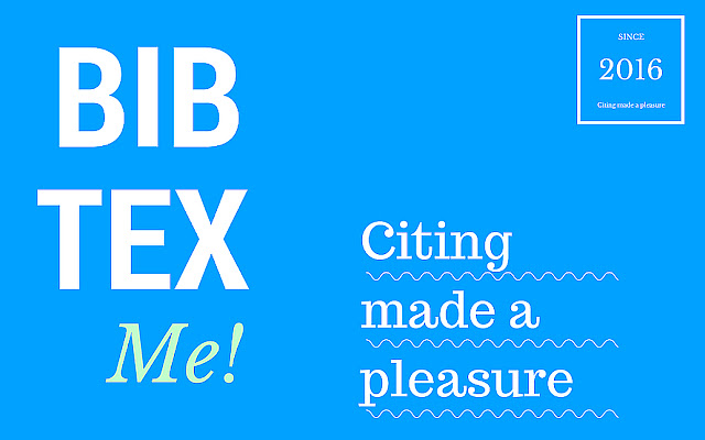 BibTexMe chrome谷歌浏览器插件_扩展第1张截图