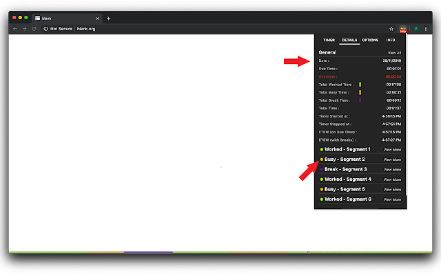 Worktime Progressbar & Timer chrome谷歌浏览器插件_扩展第5张截图