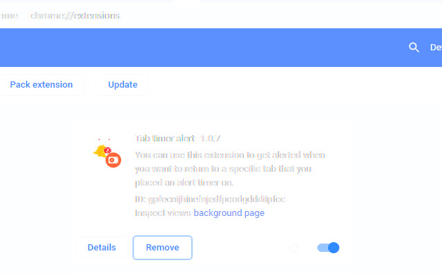 Tab timer alert chrome谷歌浏览器插件_扩展第3张截图