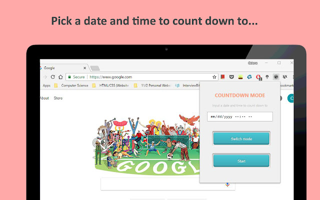 Countdown Ready chrome谷歌浏览器插件_扩展第1张截图