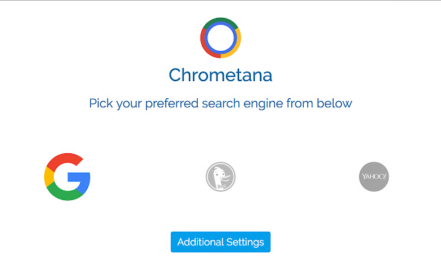 Chrometana - Redirect Bing Somewhere Better chrome谷歌浏览器插件_扩展第1张截图