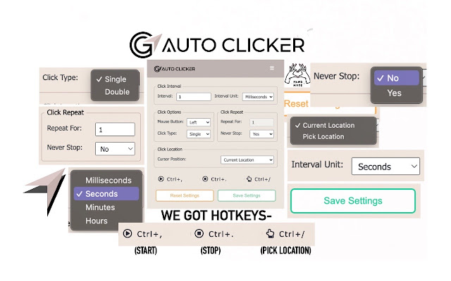 GG Auto Clicker 1.1 chrome谷歌浏览器插件_扩展第1张截图