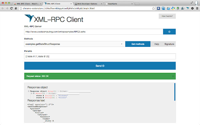 XML-RPC Client chrome谷歌浏览器插件_扩展第2张截图