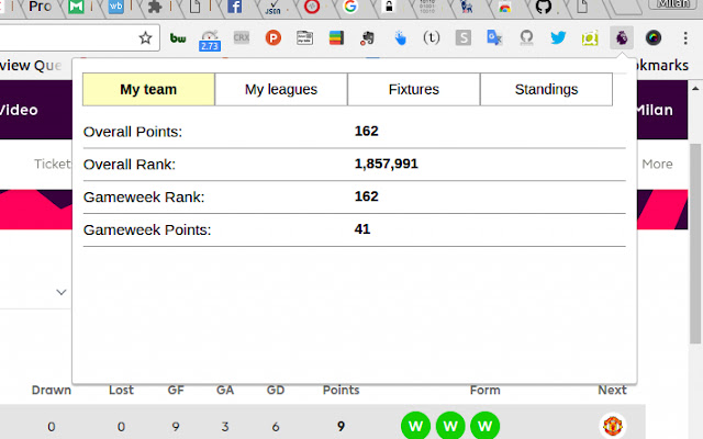 EPL fantasy chrome谷歌浏览器插件_扩展第1张截图