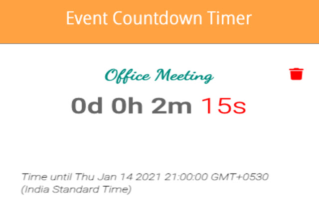 Event Countdown Timer chrome谷歌浏览器插件_扩展第3张截图