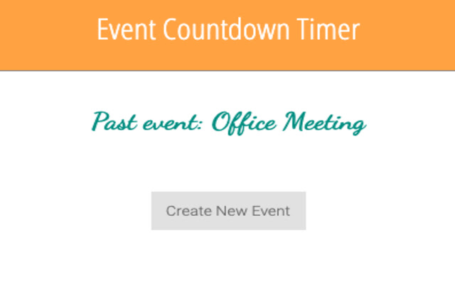 Event Countdown Timer chrome谷歌浏览器插件_扩展第4张截图