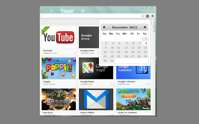 Date picker extension chrome谷歌浏览器插件_扩展第3张截图