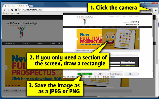 Snapshoot chrome谷歌浏览器插件_扩展第2张截图