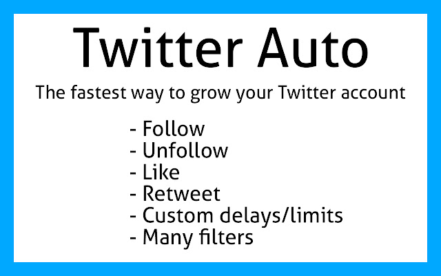 Twitter Auto chrome谷歌浏览器插件_扩展第1张截图