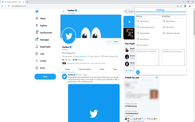 Twitter Auto chrome谷歌浏览器插件_扩展第3张截图