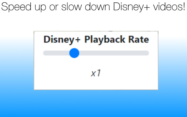 Disney+™ Fast Forward chrome谷歌浏览器插件_扩展第1张截图