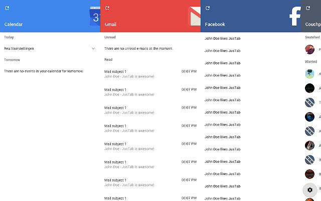 JusTab chrome谷歌浏览器插件_扩展第3张截图
