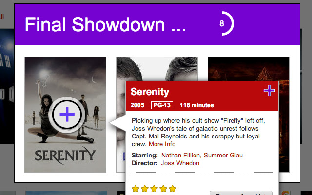 Netflix Showdown chrome谷歌浏览器插件_扩展第2张截图