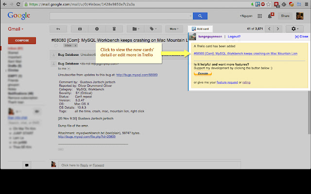 Gmail-2-Trello chrome谷歌浏览器插件_扩展第2张截图