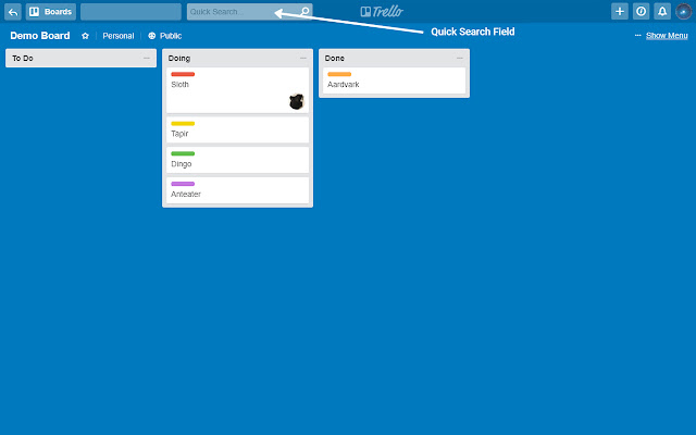 Quick Card Search and Filter For Trello chrome谷歌浏览器插件_扩展第2张截图