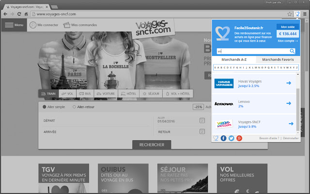 Facile2Soutenir chrome谷歌浏览器插件_扩展第1张截图