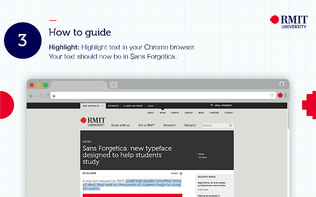 Sans Forgetica: Study Mode by RMIT University chrome谷歌浏览器插件_扩展第5张截图