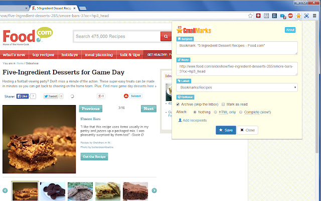 GmailMarks chrome谷歌浏览器插件_扩展第1张截图