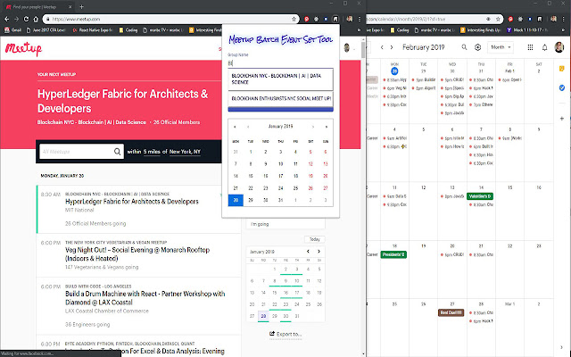 Meetup Batch-Event-Set Tool v2 chrome谷歌浏览器插件_扩展第2张截图