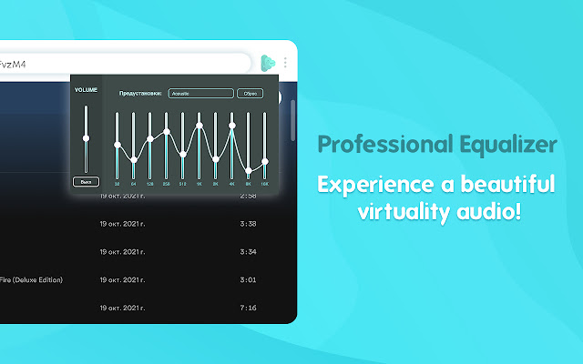 Equalizer and Volume Booster chrome谷歌浏览器插件_扩展第1张截图