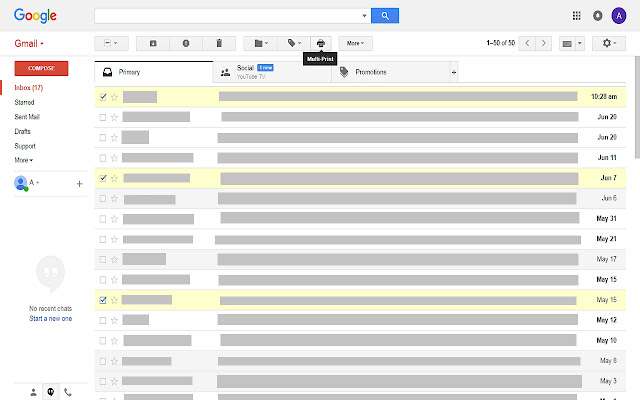Gmail Multi-Print chrome谷歌浏览器插件_扩展第1张截图